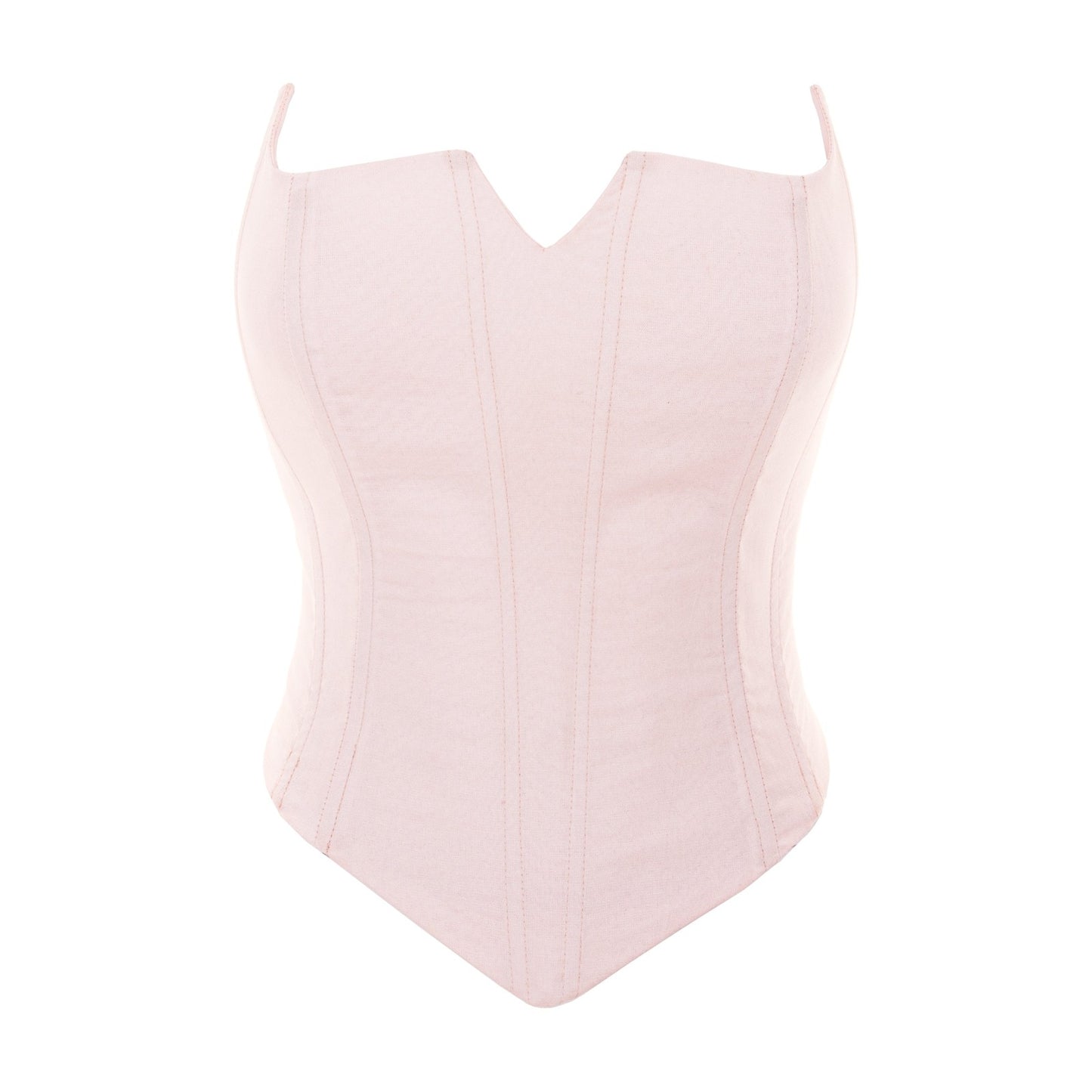 Feel Me fuchsia velvet corset