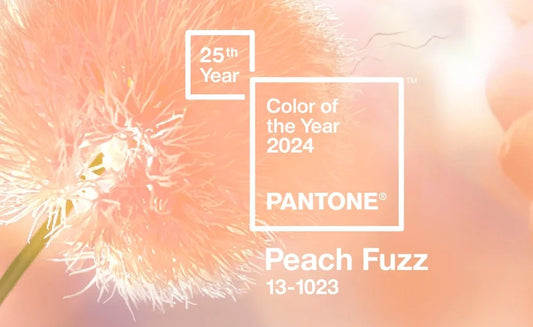 A guide to style the new Pantone's "Peach Fuzz" in 2024