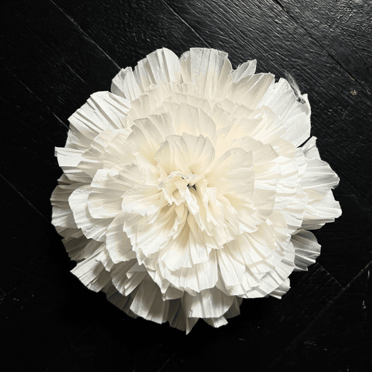 AIRI Floral-appliqué satin brooch