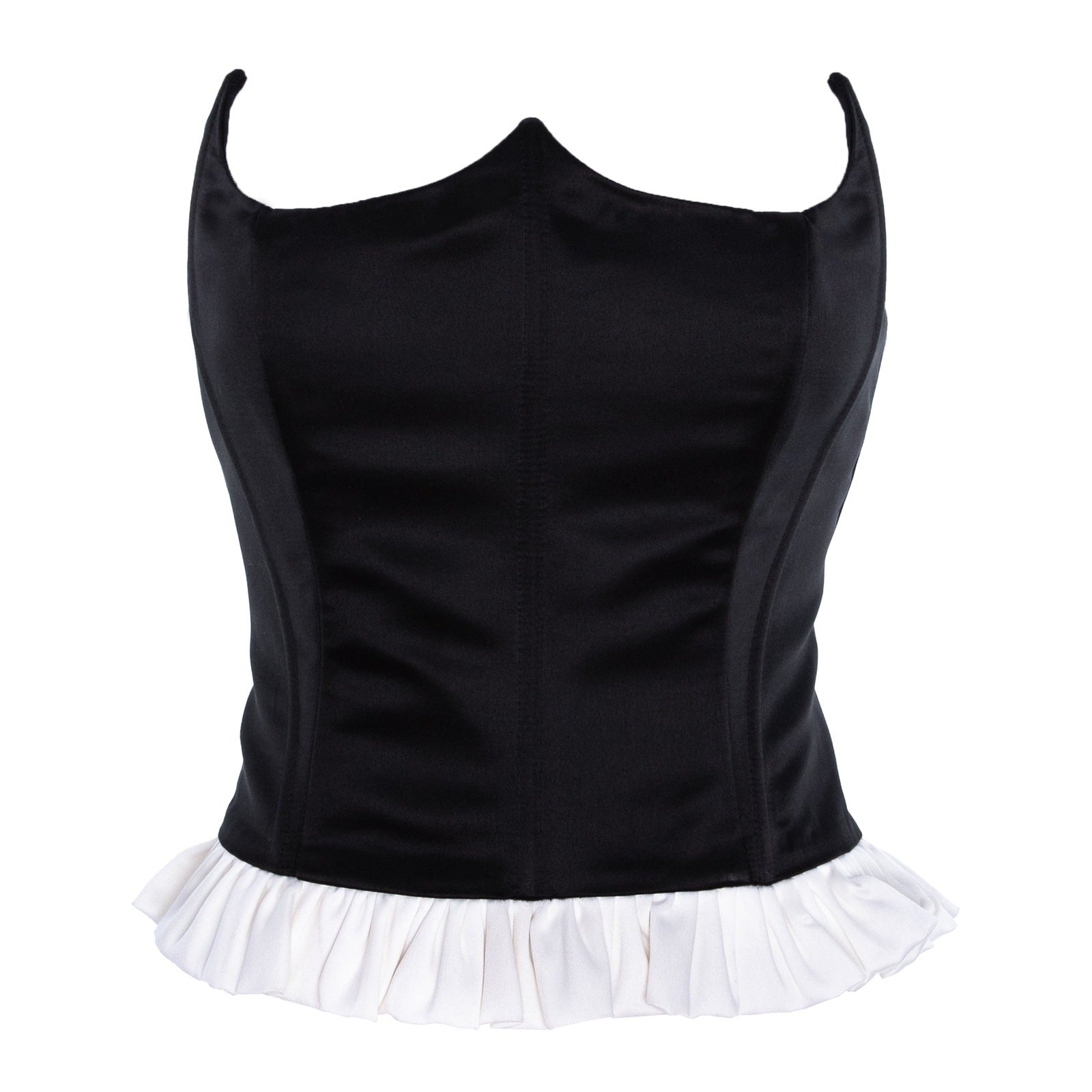 Snobbish black corset top