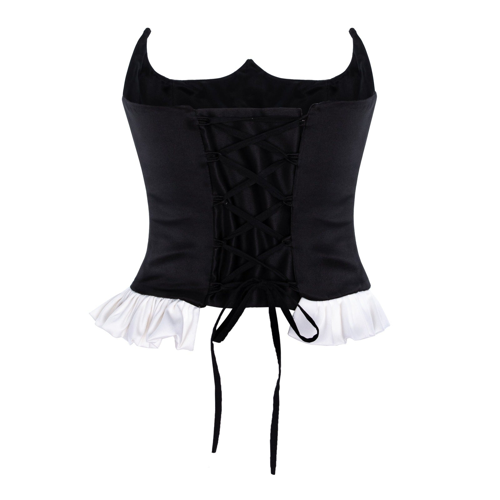 Snobbish black corset top