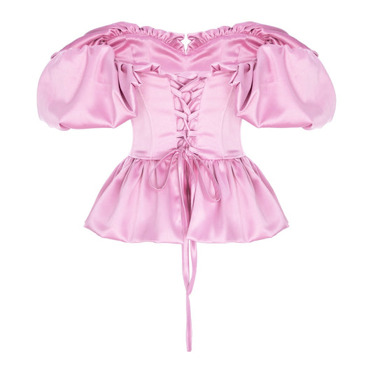 Airi corset top light pink