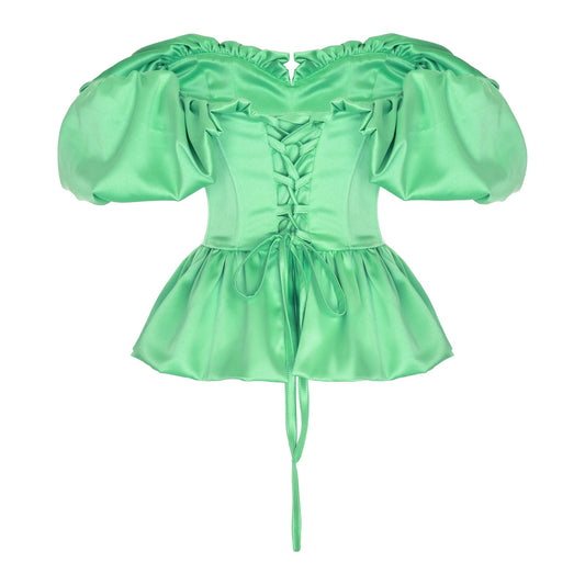 Airi corset top mint green