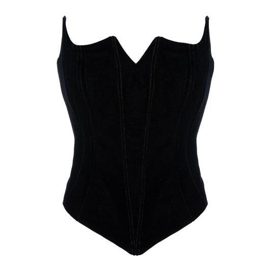 Feel Me black velvet corset